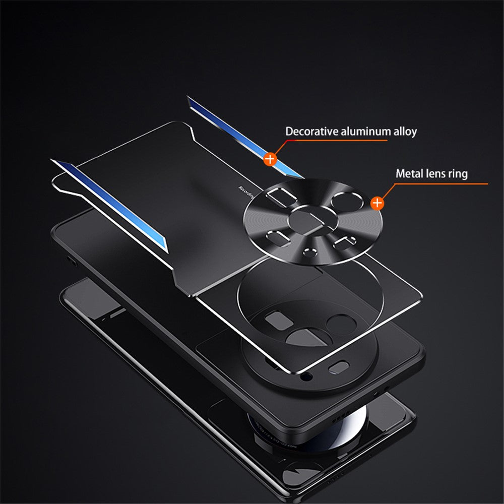 For Xiaomi 12S Ultra 5G Shockproof TPU + Aluminum Alloy Phone Case Scratch-resistant Phone Cover