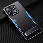 TPU+Aluminium Alloy Phone Case for Xiaomi 13 Pro 5G , Kickstand Anti-Scratch Phone Cover