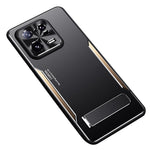 TPU+Aluminium Alloy Phone Case for Xiaomi 13 Pro 5G , Kickstand Anti-Scratch Phone Cover