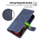 Til Samsung Galaxy M54 / F54 5G RFID Blokerende Pung Telefoncover i PU-læder med Standfunktion