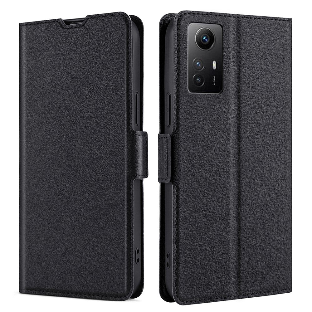 For Xiaomi Redmi Note 12S 4G PU Leather Card Holder Phone Cover Flip Stand Protective Case