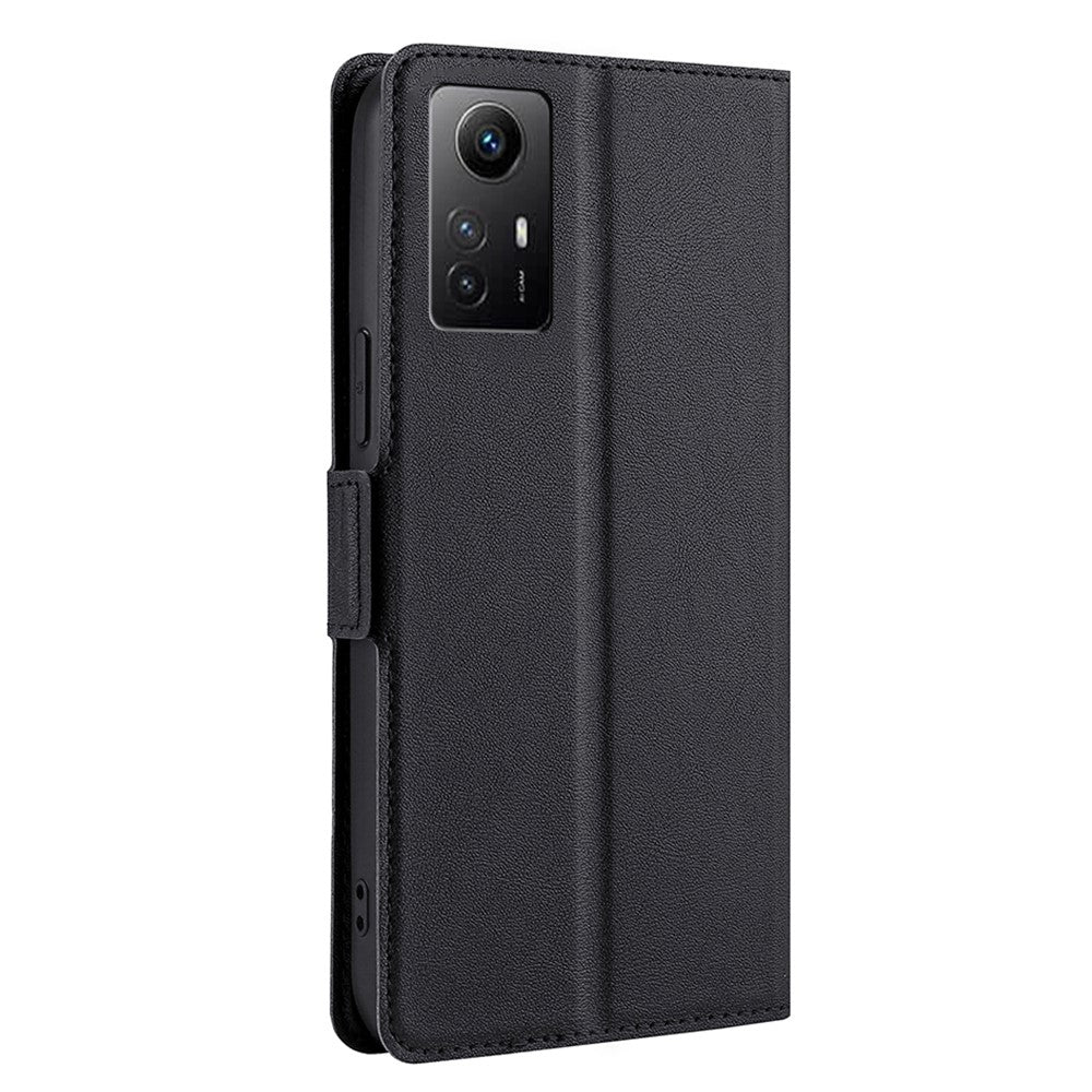For Xiaomi Redmi Note 12S 4G PU Leather Card Holder Phone Cover Flip Stand Protective Case
