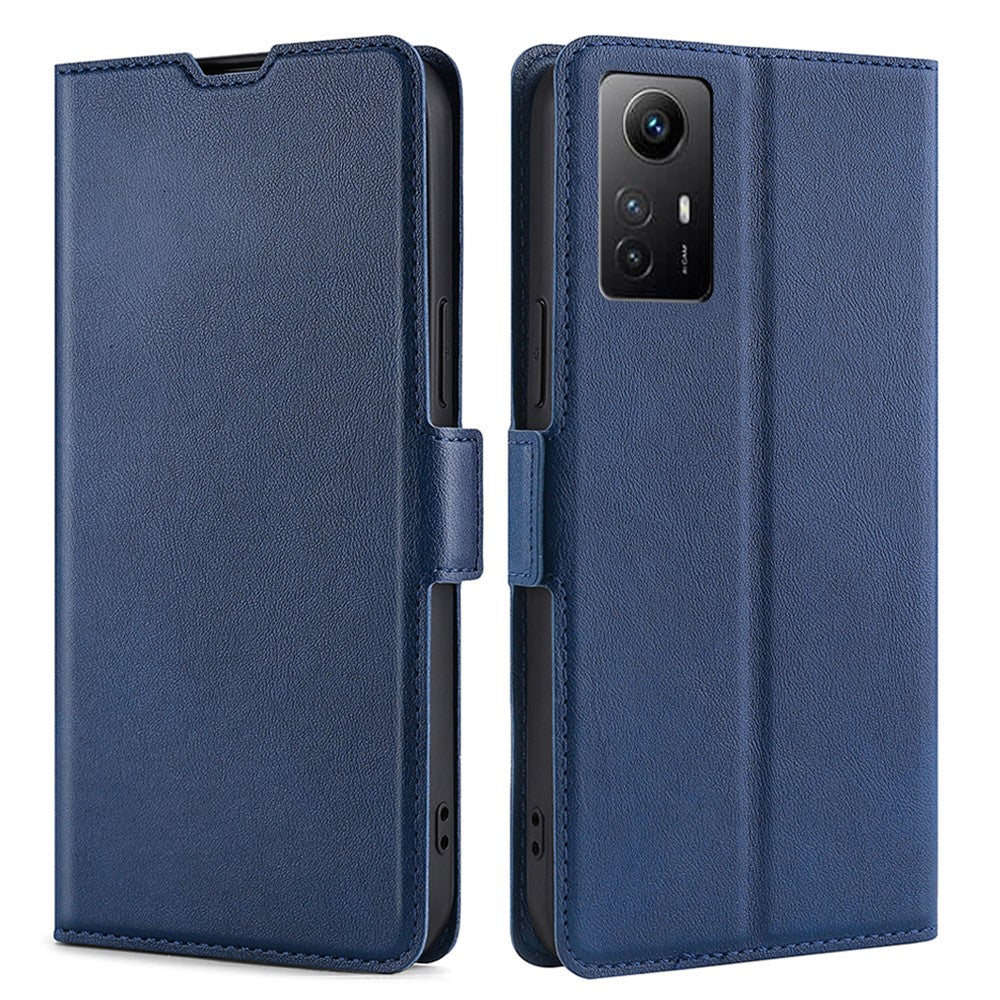 For Xiaomi Redmi Note 12S 4G PU Leather Card Holder Phone Cover Flip Stand Protective Case