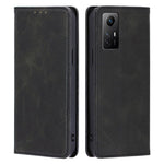 For Xiaomi Redmi Note 12S 4G PU Leather Wallet Case Calf Texture Phone Stand Cover