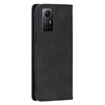 For Xiaomi Redmi Note 12S 4G PU Leather Wallet Case Calf Texture Phone Stand Cover