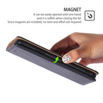 For Samsung Galaxy M54 / F54 5G Magnetic Closing Phone Case PU Leather Stand Wallet Cover
