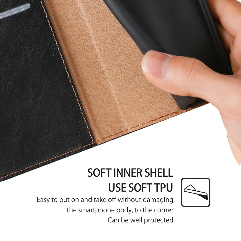 For Samsung Galaxy M54 / F54 5G Magnetic Closing Phone Case PU Leather Stand Wallet Cover