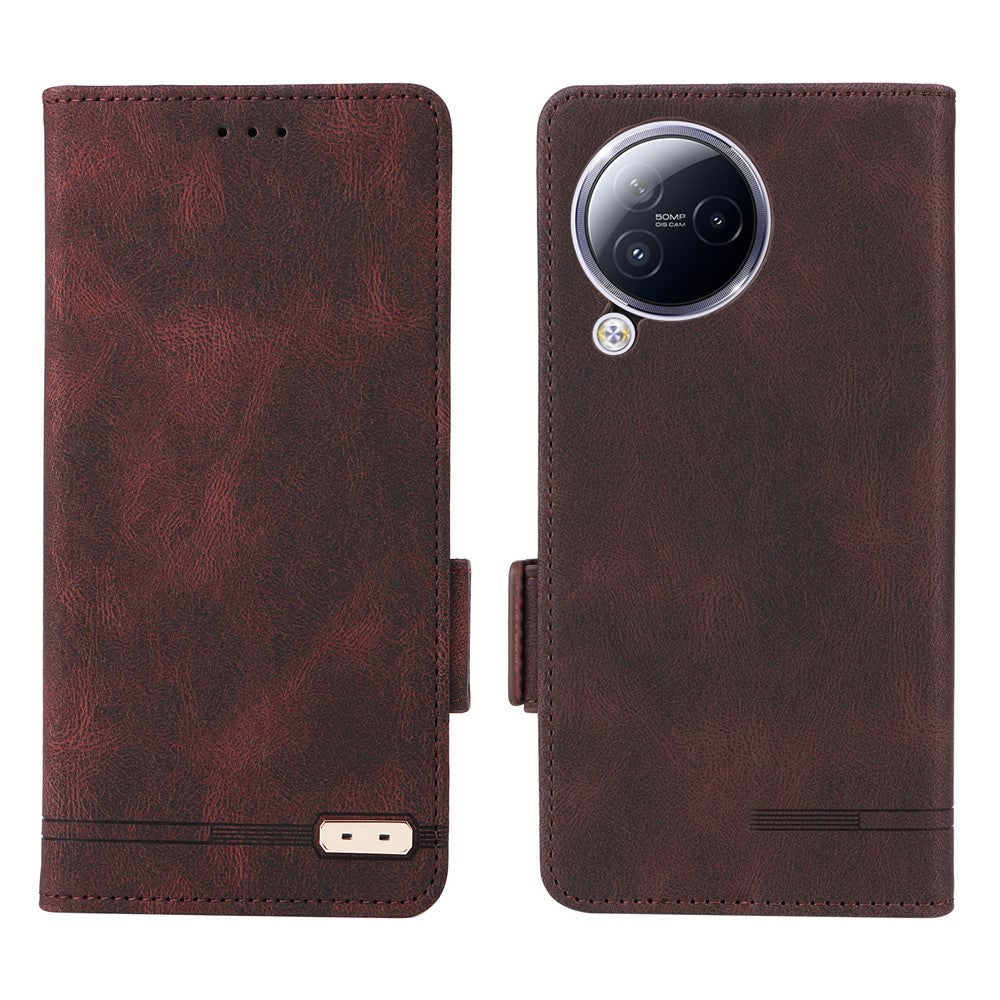 For Xiaomi Civi 3 5G Hardware Decor PU Leather Phone Case Stand Phone Wallet Cover