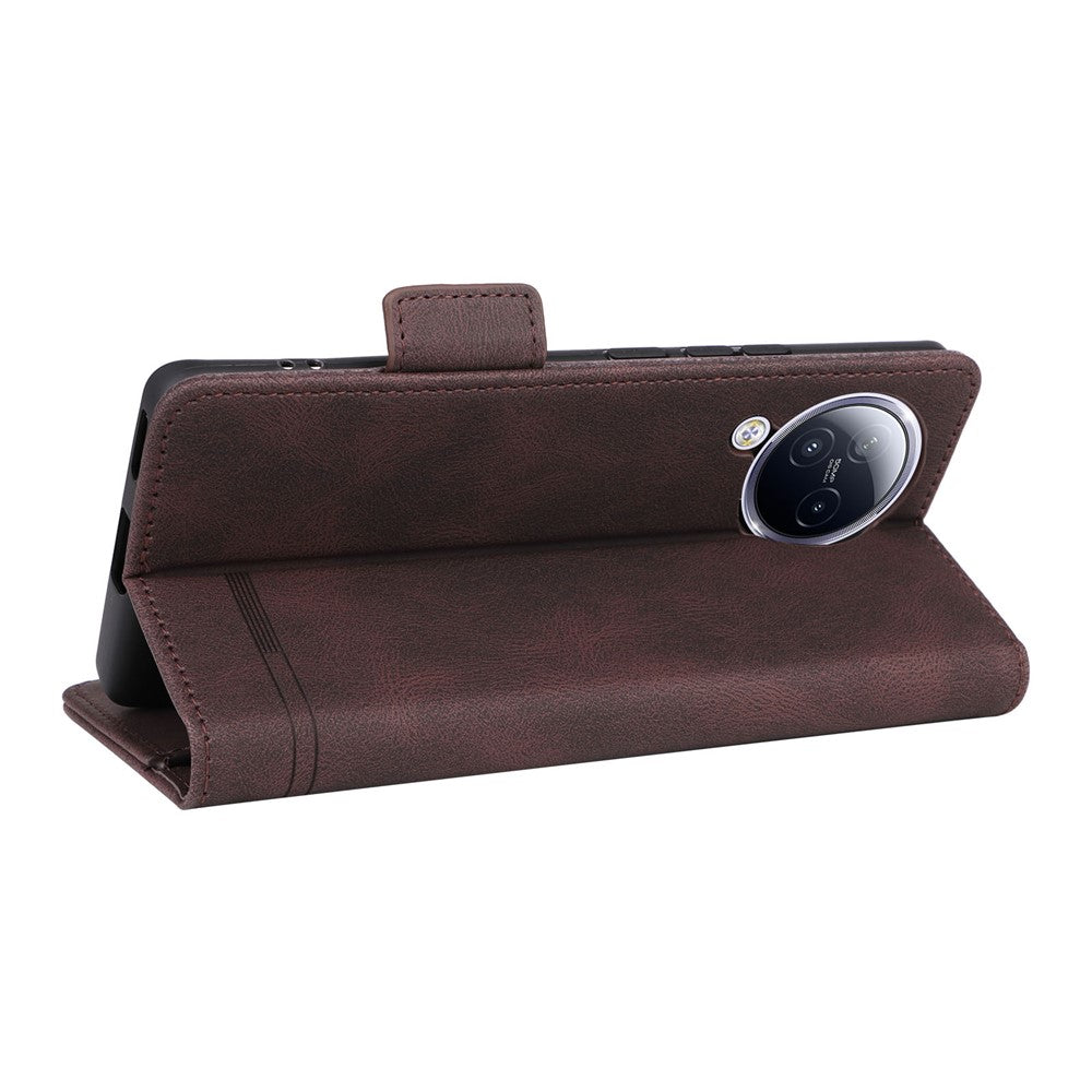 For Xiaomi Civi 3 5G Hardware Decor PU Leather Phone Case Stand Phone Wallet Cover