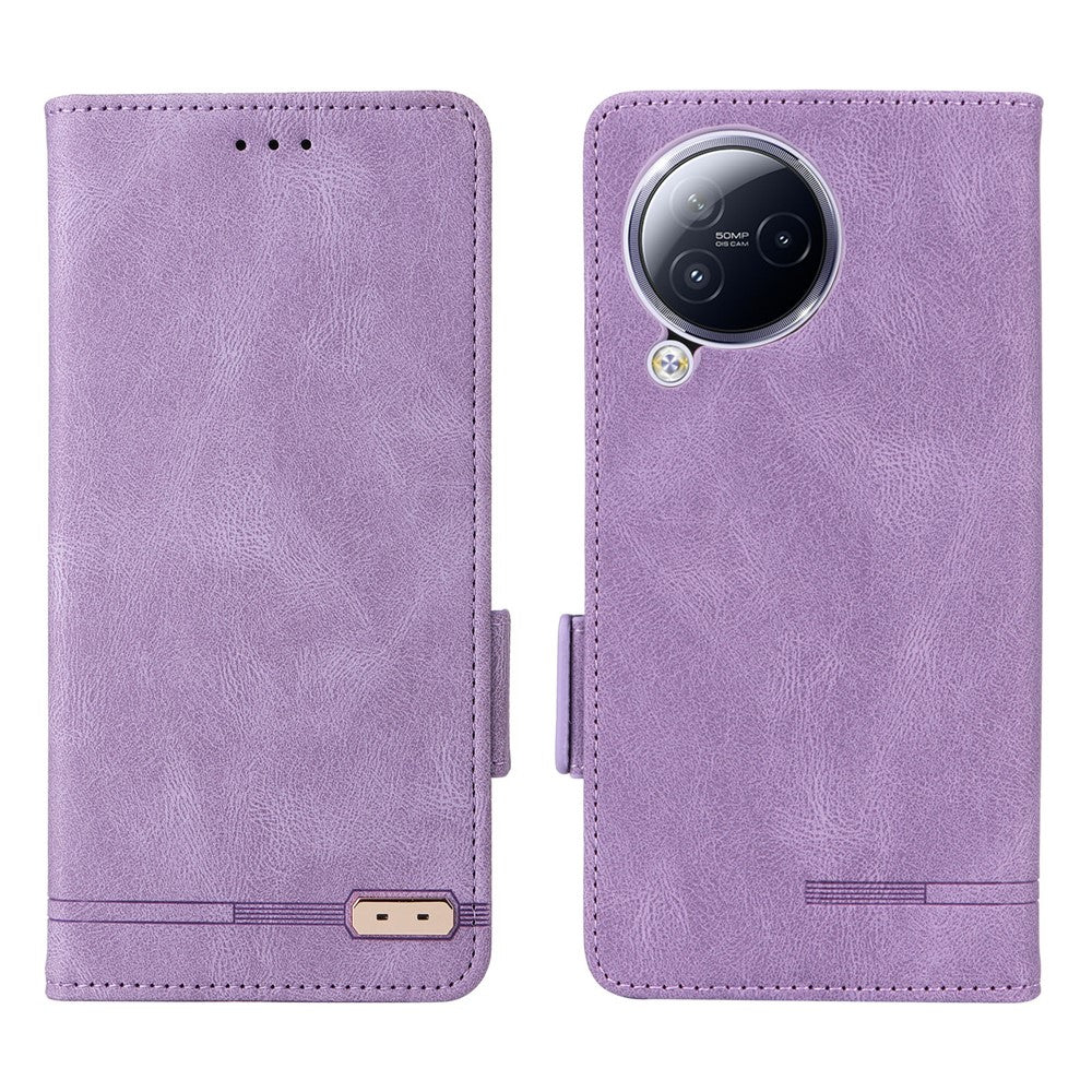 For Xiaomi Civi 3 5G Hardware Decor PU Leather Phone Case Stand Phone Wallet Cover
