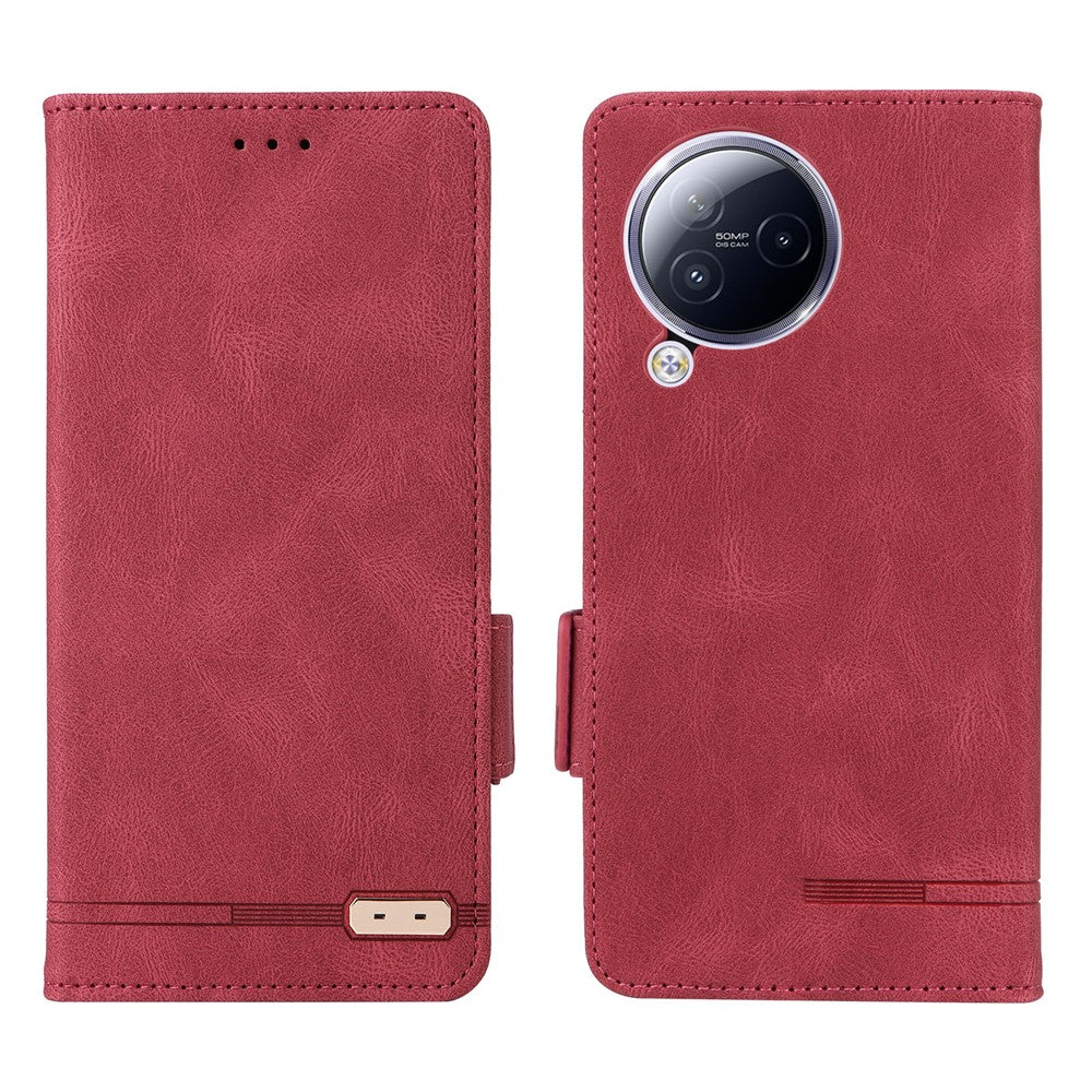 For Xiaomi Civi 3 5G Hardware Decor PU Leather Phone Case Stand Phone Wallet Cover