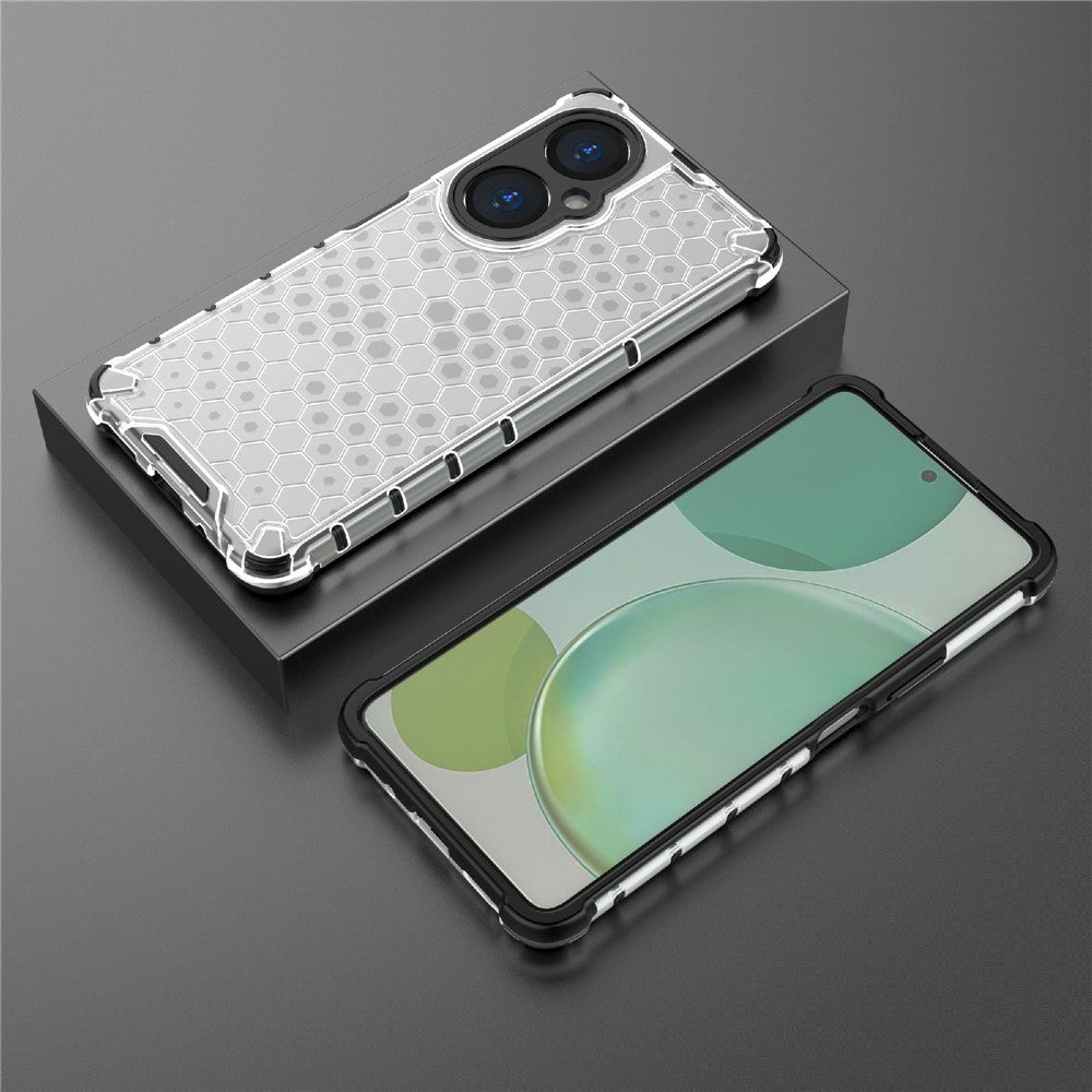 For Huawei nova 11i Honeycomb Texture TPU+PC Cover Drop-proof Phone Case