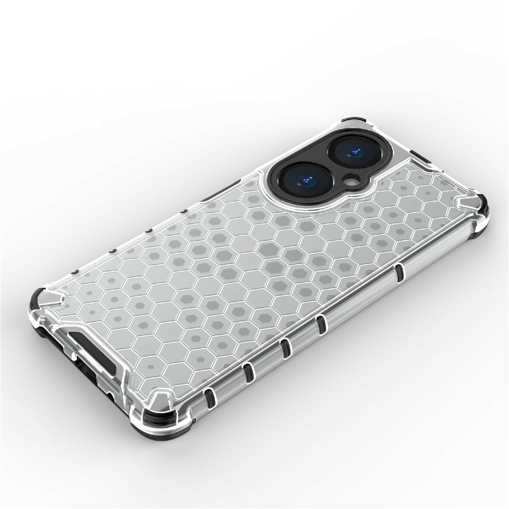 For Huawei nova 11i Honeycomb Texture TPU+PC Cover Drop-proof Phone Case