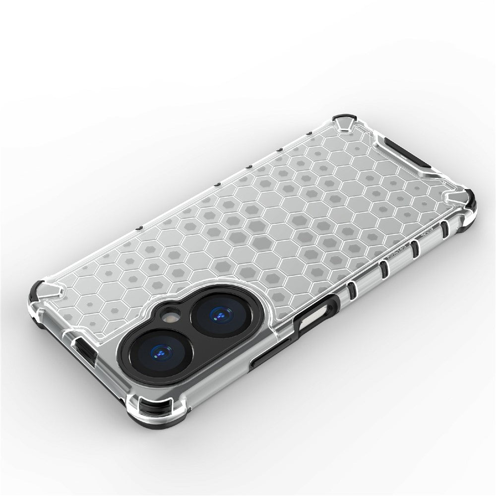 For Huawei nova 11i Honeycomb Texture TPU+PC Cover Drop-proof Phone Case