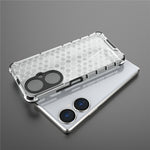 For Huawei nova 11i Honeycomb Texture TPU+PC Cover Drop-proof Phone Case