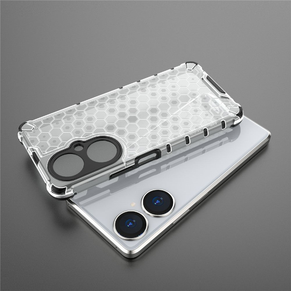 For Huawei nova 11i Honeycomb Texture TPU+PC Cover Drop-proof Phone Case