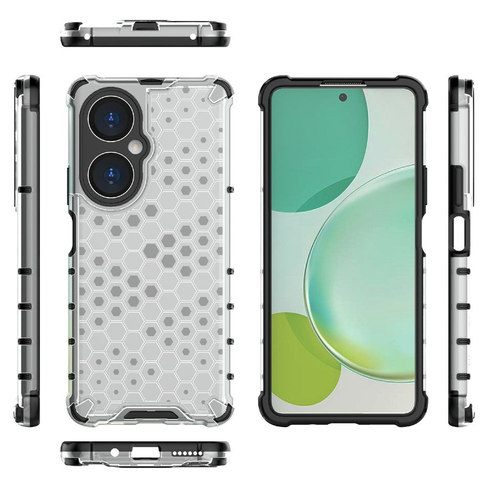 For Huawei nova 11i Honeycomb Texture TPU+PC Cover Drop-proof Phone Case