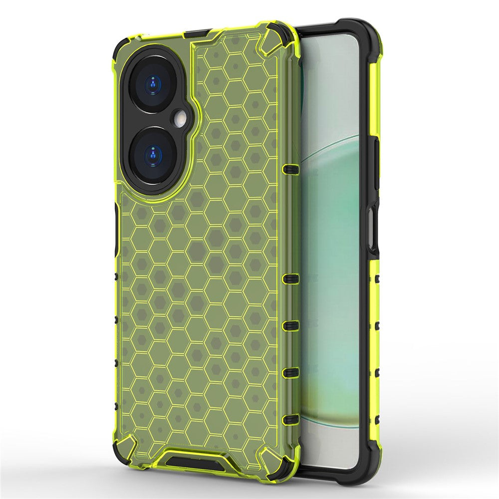For Huawei nova 11i Honeycomb Texture TPU+PC Cover Drop-proof Phone Case