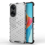 For Oppo A98 5G Anti-drop Phone Case TPU+PC Honeycomb Texture Cover