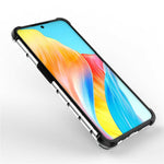 For Oppo A98 5G Anti-drop Phone Case TPU+PC Honeycomb Texture Cover
