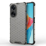 For Oppo A98 5G Anti-drop Phone Case TPU+PC Honeycomb Texture Cover