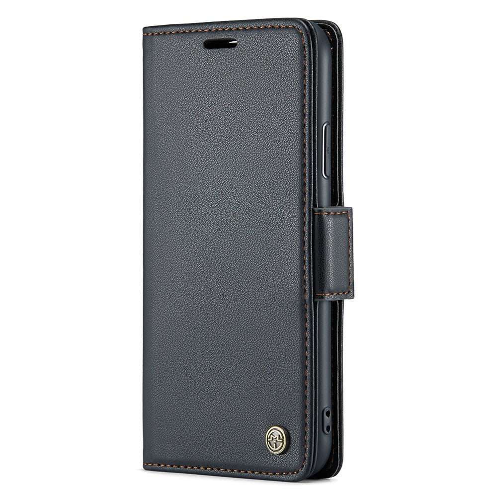 CASEME 023 Series Stand Leather Phone Case for iPhone 11 Pro , RFID Blocking Litchi Texture Wallet Cover
