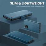 For Xiaomi Redmi Note 12 4G Leather Case CASEME 023 RFID Blocking 3 Card Slot Mobile Cover