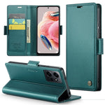For Xiaomi Redmi Note 12 4G Leather Case CASEME 023 RFID Blocking 3 Card Slot Mobile Cover