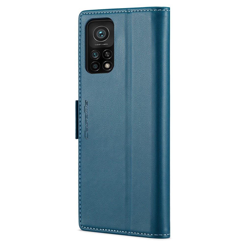 Xiaomi Mi 10T 5G / Mi 10T Pro 5G / Redmi K30S Läderfodral CASEME 023 RFID-blockerande 3-kortsfack Mobilskal