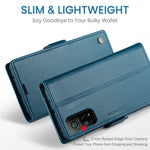 Xiaomi Mi 10T 5G / Mi 10T Pro 5G / Redmi K30S Läderfodral CASEME 023 RFID-blockerande 3-kortsfack Mobilskal