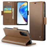 Xiaomi Mi 10T 5G / Mi 10T Pro 5G / Redmi K30S Läderfodral CASEME 023 RFID-blockerande 3-kortsfack Mobilskal
