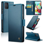 For Samsung Galaxy A71 4G SM-A715 Leather Case CASEME 023 RFID Blocking 3 Card Slot Mobile Cover