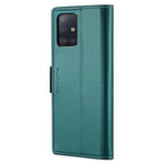 Til Samsung Galaxy A51 4G SM-A515 / M40S Lædercover CASEME 023 RFID-blokerende mobilcover med 3 kortlommer