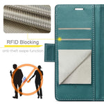 Til Samsung Galaxy A51 4G SM-A515 / M40S Lædercover CASEME 023 RFID-blokerende mobilcover med 3 kortlommer