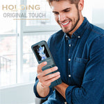 For Samsung Galaxy Z Flip5 5G Wallet Design Phone Case PU Leather+PC Cell Phone Cover