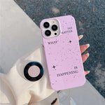 For iPhone 12 Pro Max 6.7 inch Hard PC Phone Case Pattern Printing Protective Glossy Phone Shell