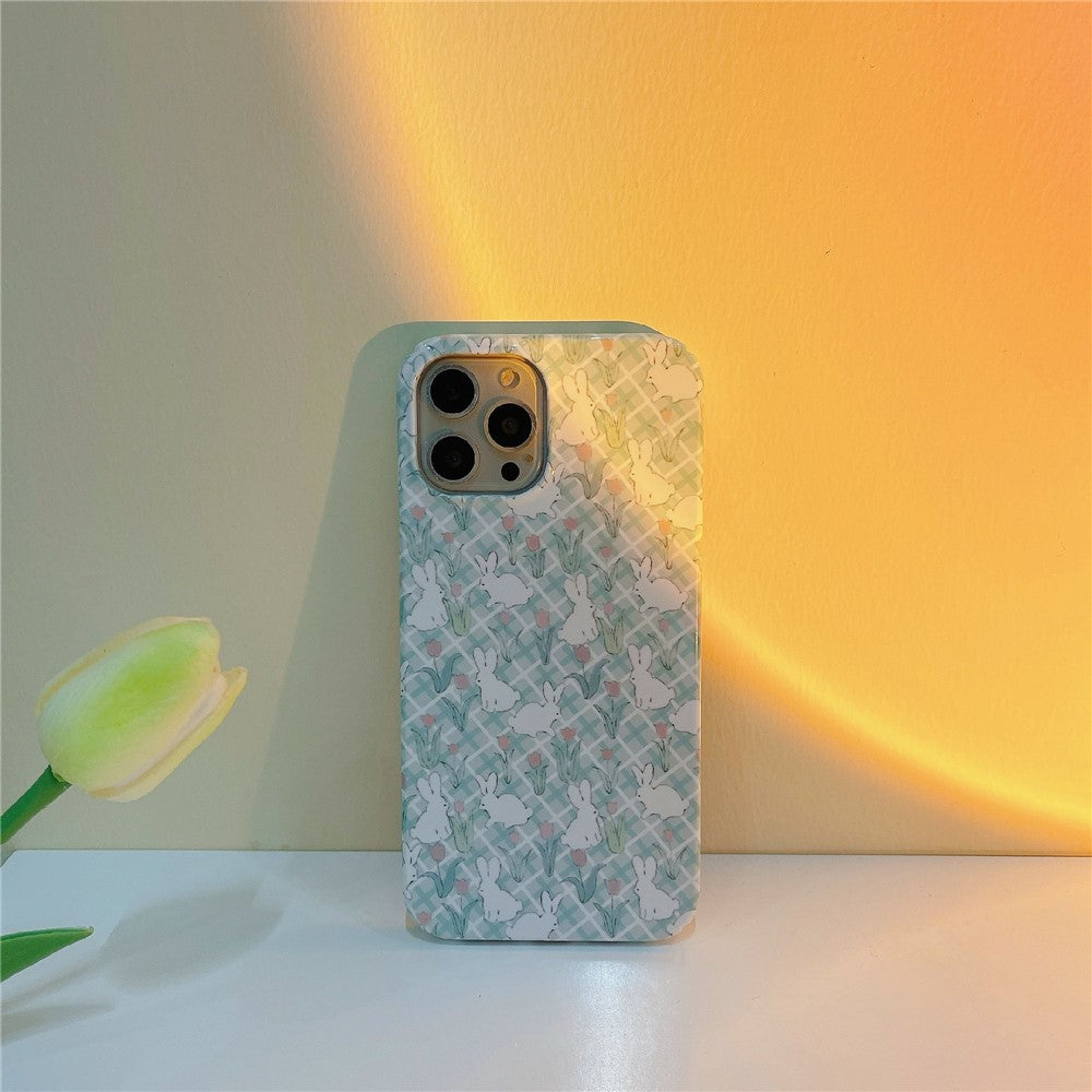 Hard PC Phone Cover for iPhone 12 Pro 6.1 inch Pattern Printing Anti-Drop Glossy Phone Case