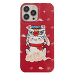 Hard PC Phone Cover for iPhone 12 Pro 6.1 inch Pattern Printing Anti-Drop Glossy Phone Case