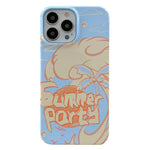 Hard PC Phone Cover for iPhone 12 Pro 6.1 inch Pattern Printing Anti-Drop Glossy Phone Case