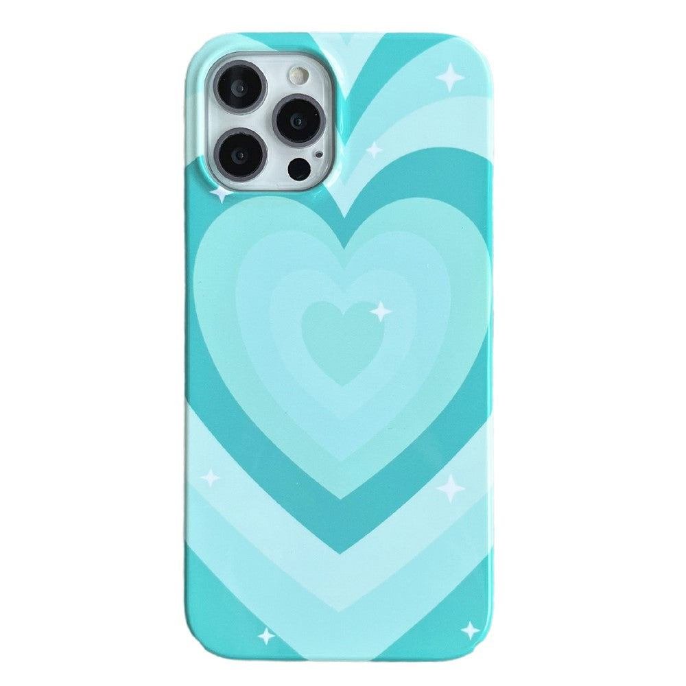Hard PC Phone Cover for iPhone 12 Pro 6.1 inch Pattern Printing Anti-Drop Glossy Phone Case