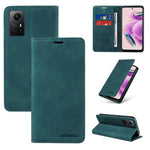 BETOPNICE 003 Stativfodral för Xiaomi Redmi Note 12S 4G RFID-blockerande mobilplånbok i läder