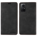 BETOPNICE 003 Stativfodral för Xiaomi Redmi Note 12S 4G RFID-blockerande mobilplånbok i läder