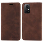 BETOPNICE 003 Stativfodral för Xiaomi Redmi Note 12S 4G RFID-blockerande mobilplånbok i läder