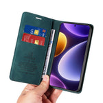 BETOPNICE 003 RFID Blocking Shell for Xiaomi Redmi Note 12 Turbo / Poco F5 5G Phone Wallet Case Leather Stand Cover