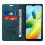 BETOPNICE 003 För Xiaomi Redmi A1+ 4G / A2+ 4G / Poco C50 4G / Poco C51 4G RFID-blockerande mobilplånbok i läder (med fingeravtryckshål)