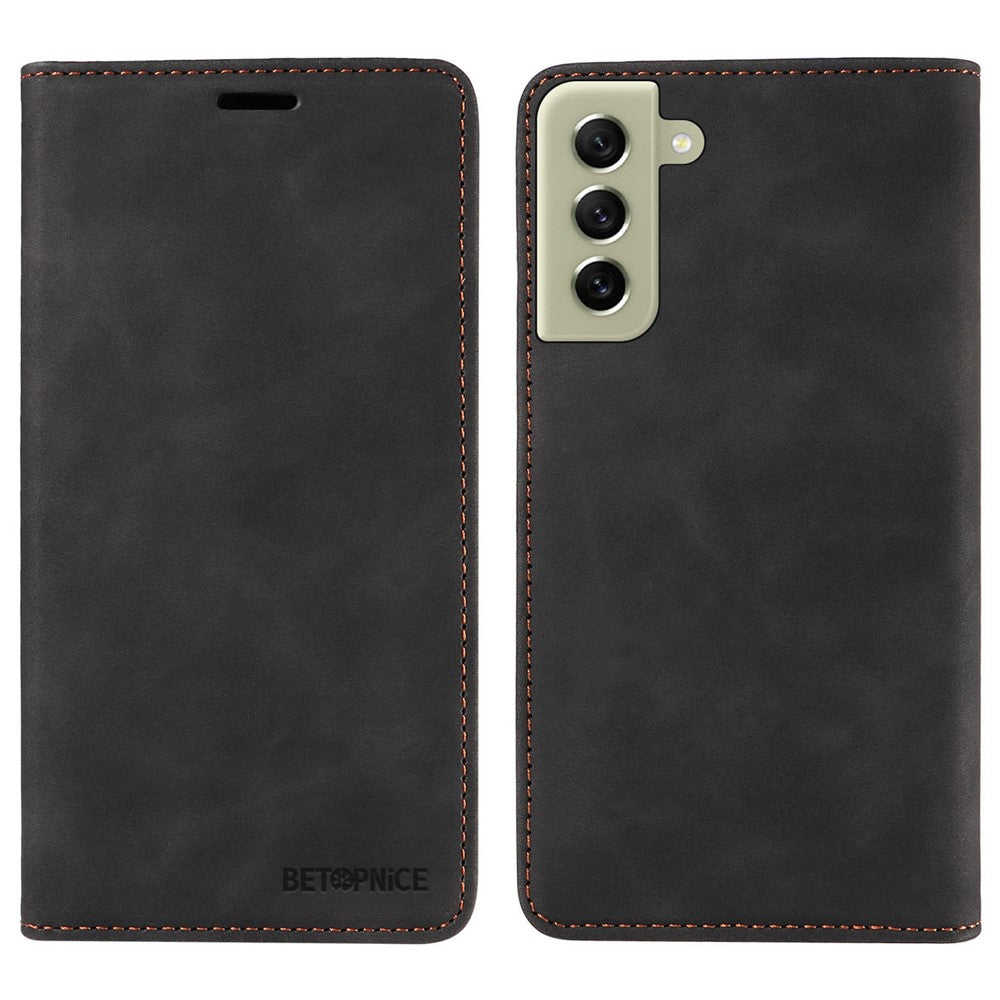 BETOPNICE 003 For Samsung Galaxy S22+ 5G Anti-collision RFID Blocking Phone Wallet Leather Stand Case