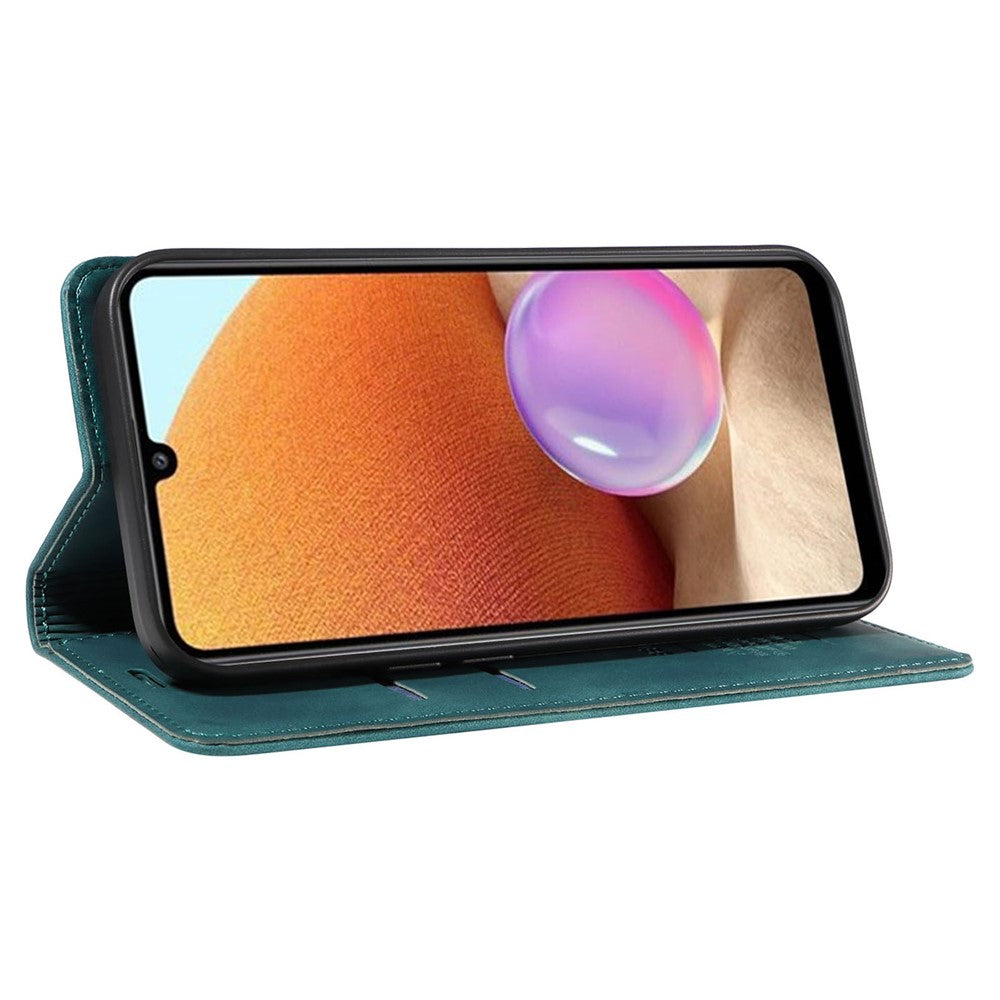 BETOPNICE 003 Phone Cover for Samsung Galaxy A32 4G (EU Version) RFID Blocking Wallet Leather Stand Case