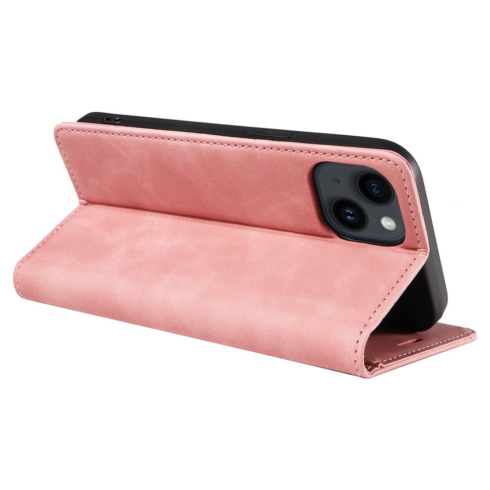 BETOPNICE 003 For iPhone 13 mini 5.4 inch Cell Phone Cover RFID Blocking Wallet Leather Stand Case