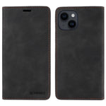 BETOPNICE 003 For iPhone 13 mini 5.4 inch Cell Phone Cover RFID Blocking Wallet Leather Stand Case