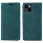 BETOPNICE 003 For iPhone 13 mini 5.4 inch Cell Phone Cover RFID Blocking Wallet Leather Stand Case